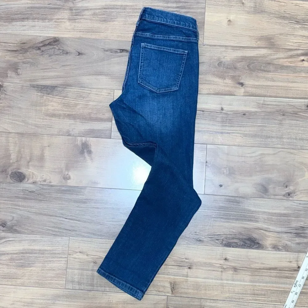 Banana Republic Women Dark Blue Skinny Jeans Size 26/2